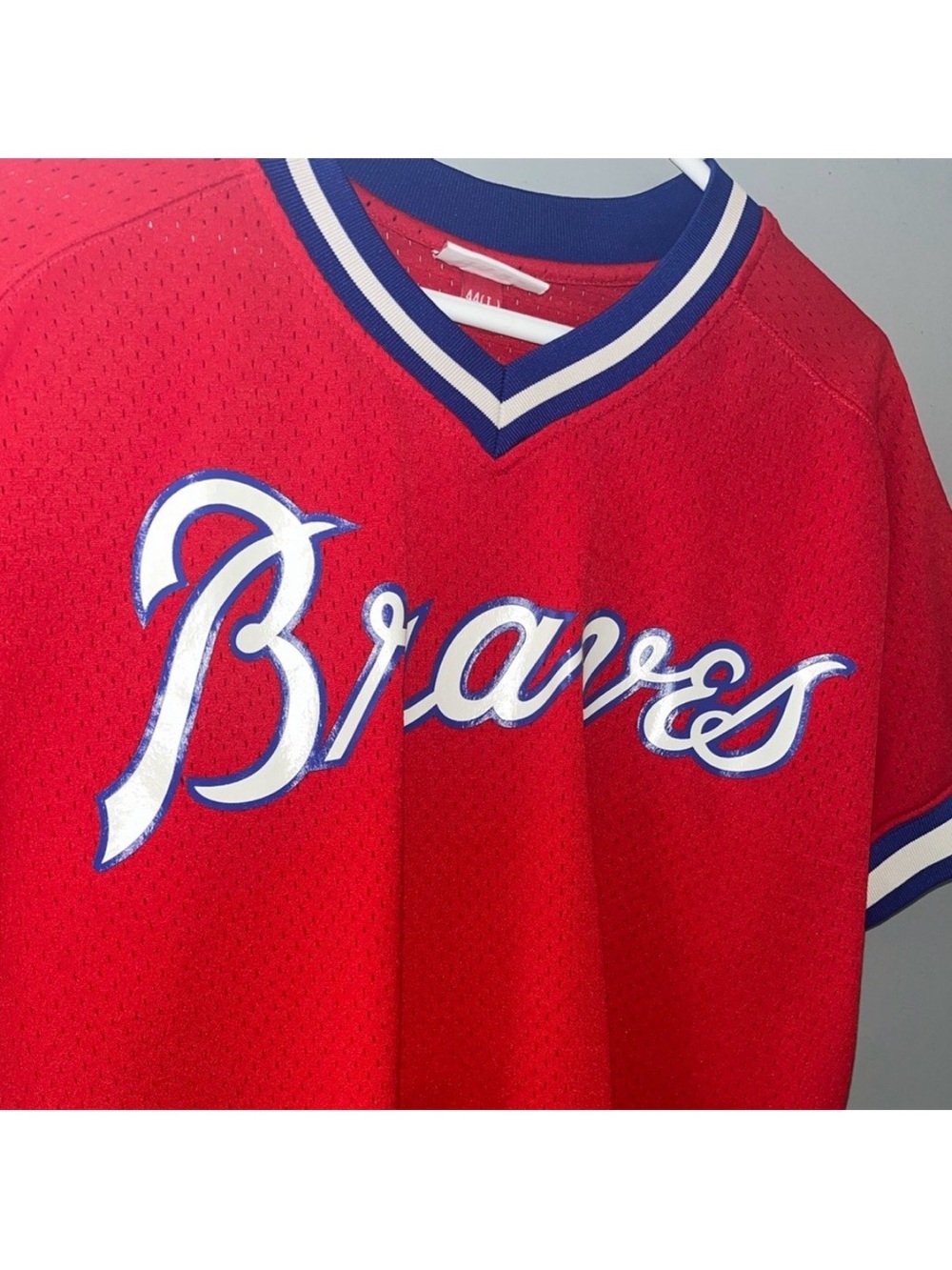 Atlanta Braves No. 3 Dale Murphy Mitchell Ness 1980 Cooperstown Authentic Jersey - Picture 6 of 12